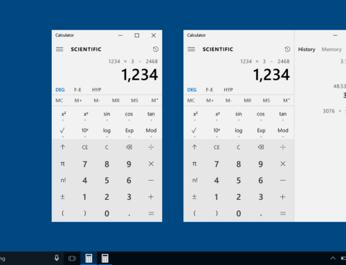 Como usar a calculadora no PC com Windows 10?